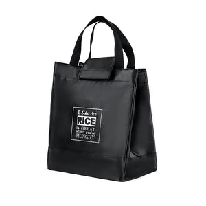 Large Pink Lunch Bag for Women Insulated Bento Pouch Thermal Tote