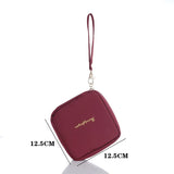 Mini Square Cosmetic Bag Makeup Travel Organizer Pencil Pouch Beauty Bag