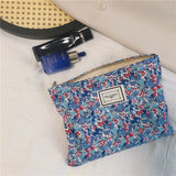 Women Floral Cosmetic Bag Travel Makeup Beauty Case Organizer Clutch