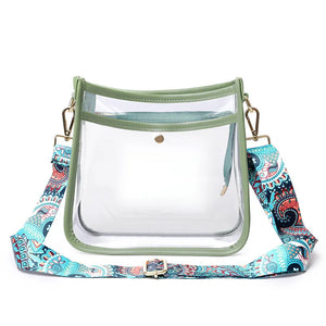 Transparent Small Tote Shoulder Commuter Niche Ladies Summer Cosmetic