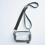 Transparent PVC Box Shoulder Bag Women Acrylic Waist Vintage Handbags