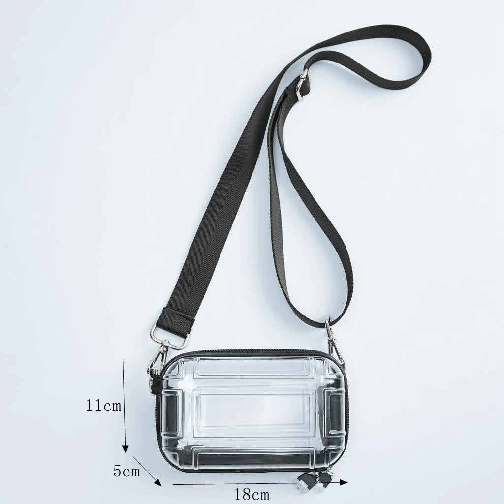 Clear Acrylic Waist Bag Vintage Handbag