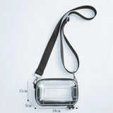 Clear Acrylic Waist Bag Vintage Handbag