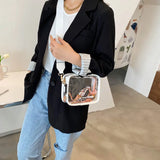 Clear Crossbody Bag Stadium Approved Transparent Shoulder Handbag