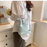 Clear Ladies Summer Composite Bags Bucket Women Transparent Bags