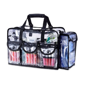 Transparent PVC Ladies Handbag Large Capacity Messenger Bag