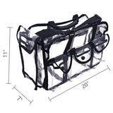 PVC Ladies Handbag Large Capacity Transparent Messenger Bag Beach Waterproof