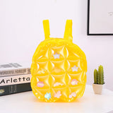 PVC School Bags For Girls Kids Bag Inflatable Kids Backpack