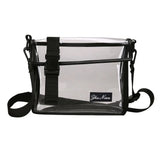 Unisex PVC Shoulder Messenger Bag Spring Summer Crossbody Bags