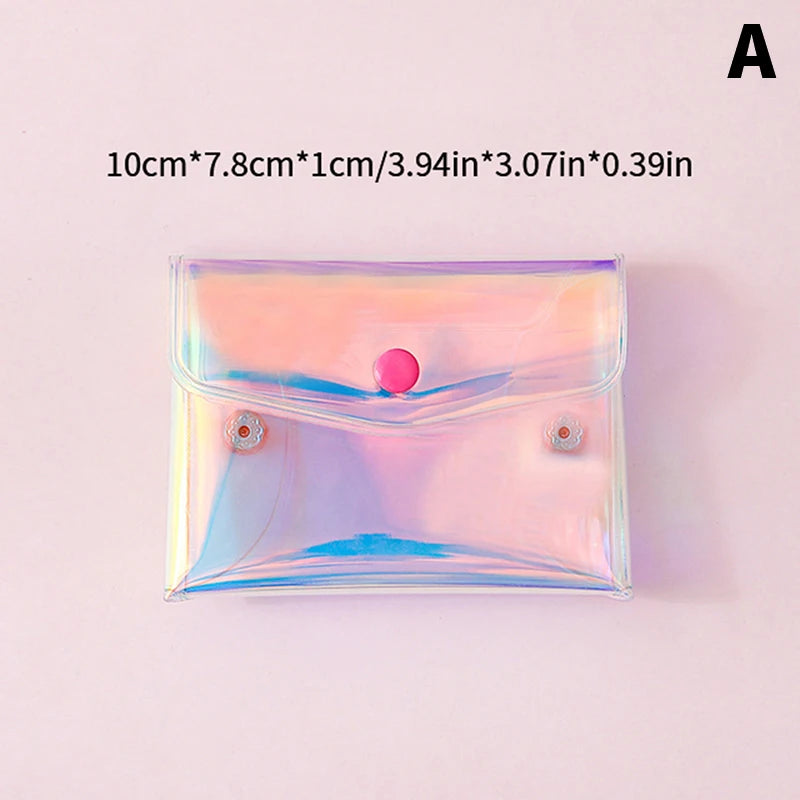 Clear PVC Cosmetic Bag Makeup Storage Travel Toiletry Organizer