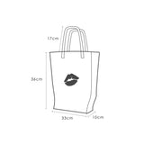 Clear Transparent Handbag Large Capacity Women Beach Tote Bag