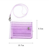 Holographic Coin Purse Glittering Card Holder Purse