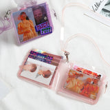 Holographic Coin Purse Glittering Card Holder Purse