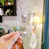 Transparent Small Wallet Coin Purse for Girls