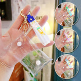 Transparent Small Wallet Coin Purse for Girls