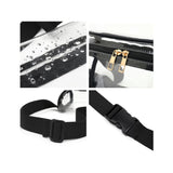 Transparent Waist Bag Women Crossbody Chest Bag Sports Yoga Mini Fanny Pack