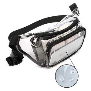 Transparent Waist Bag Women Crossbody Chest Casual Sports Fanny Pack