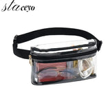 Transparent Waist Bag Women Crossbody Chest Bag Sports Yoga Mini Fanny Pack