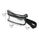 Transparent Waist Bag Women Crossbody Chest Bag Sports Yoga Mini Fanny Pack