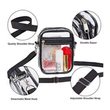 Transparent Women Crossbody Shoulder Bag Chain Jelly Small Phone Purse