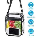 Transparent Women Crossbody Shoulder Bag Chain Jelly Small Phone Purse