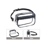 Clear Transparent PVC Hip Bum Bag for Women