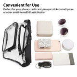 Clear Transparent PVC Women Waist Fanny Pack Hip Bum Bag