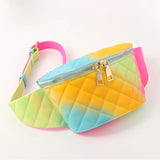 PVC Women's Waist Bag Jelly Purse Belt Bag Waterproof Fanny Pack
