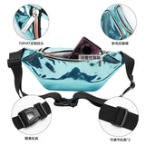 Colorful PVC Fanny Pack Women's Cross-Body Bag