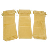 Organza Wine Bag, Transparent Wine Gift Bag with Drawstring Dress