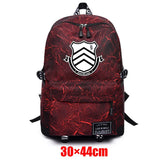Danganronpa: Trigger Happy Havoc Fabric Backpack Unisex Schoolbag Zip Mochila