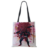 Harajuku Painted Canvas Tote Shoulder Bag