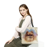 Animal Cartoon Dog Printed Women Shoulder Bag Eco Friendly Portable Handbag