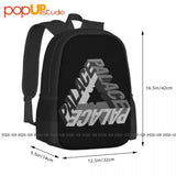 Palaca P Backpack Large Capacity Print Softback Gym Tote Bag