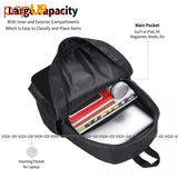 Palaca P Backpack Large Capacity Print Softback Gym Tote Bag
