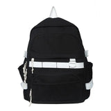 Canvas Women Anti-Theft Backpack School Bag for Teen