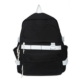 Canvas Women Anti-Theft Backpack School Bag for Teen