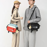 Large Nylon Crossbody Bag for Women