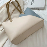 PU Leather Shoulder Bags Women Patchwork Handbag Totes Female