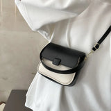 Panelled Pattern Shoulder Crossbody Bags for Women Handbags Shopper