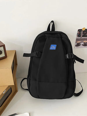 Panelled Pattern Women's Backpack Bag for School and Travel
