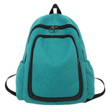 Panelled Pattern Women's Backpack Bags for Outdoor Travel