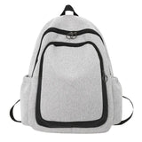 Panelled Pattern Women's Backpack Bags for Outdoor Travel