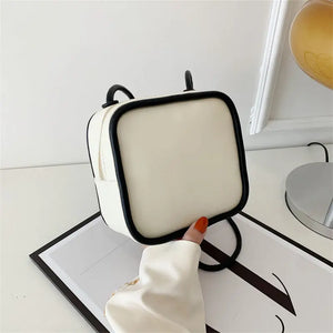 Panelled Square Shoulder Bags Women Cross-body Large Capacity Bag Ins