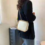 Panelled Square Shoulder Bags Women Cross-body Large Capacity Bag Ins