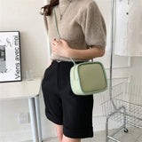 Panelled Square Shoulder Bags Women Cross-body Large Capacity Bag Ins