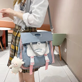 Women's Panelled Backpack Casual Laptop Rucksack Shoulder Bag