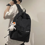 Female Canvas School Bag Teenage Girl Rucksack Travel