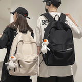 Female Canvas School Bag Teenage Girl Rucksack Travel
