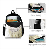 Parrot Geometric Large Capacity Backpack Laptop Travel Bags